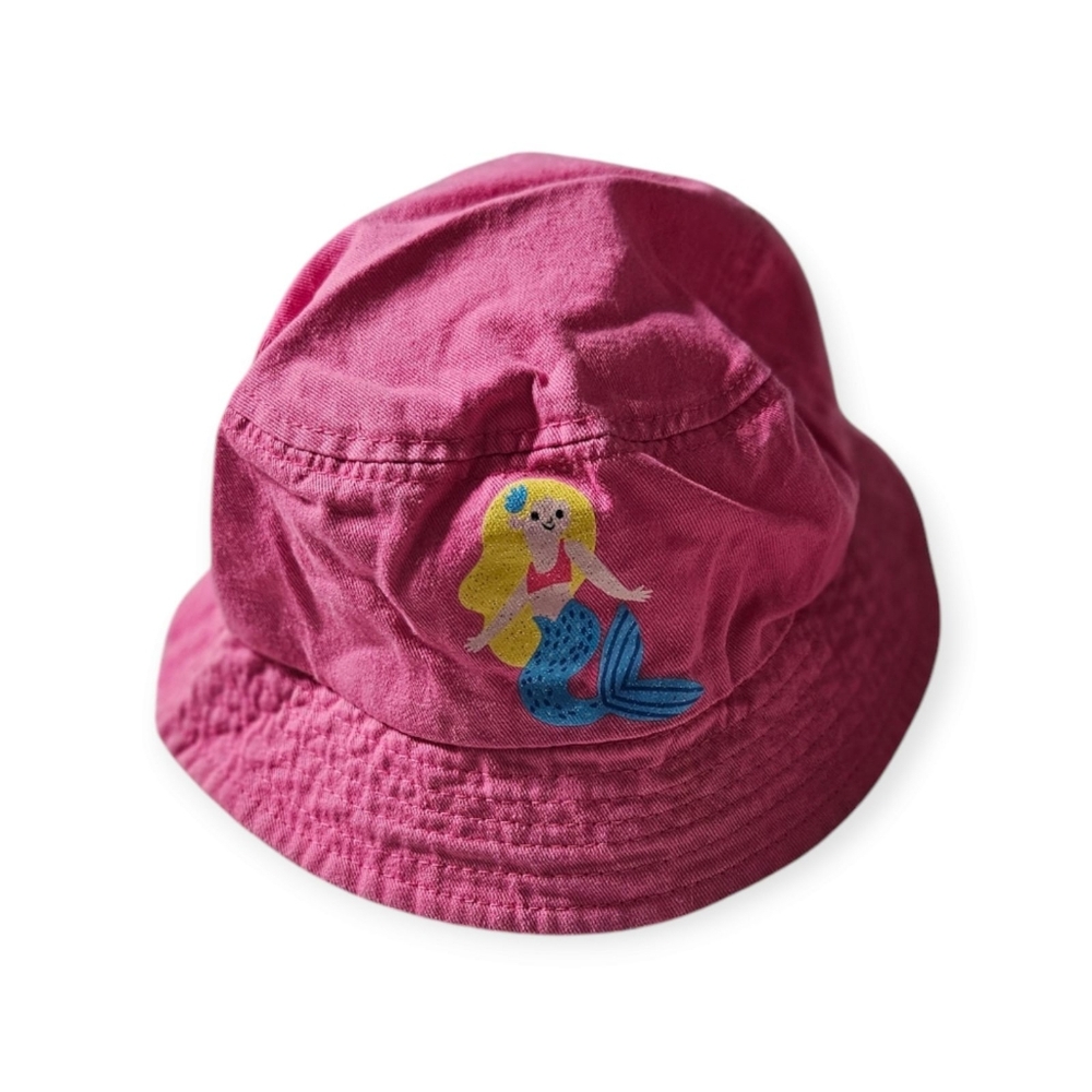 Toddler's Adorable Mermaid Beach Hat Size 4-6X